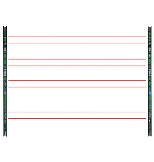 Barriera Antifurto IP65 in alluminio da esterno 204cm portata 30 metri con  12 fasci infrarossi