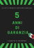 ANTIFURTO - 5 ANNI DI GARANZIA